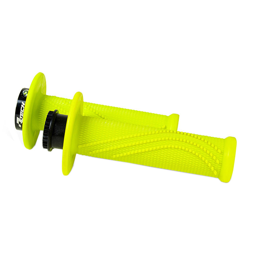 Racetech R20 Lock-On Grips Neon Yellow