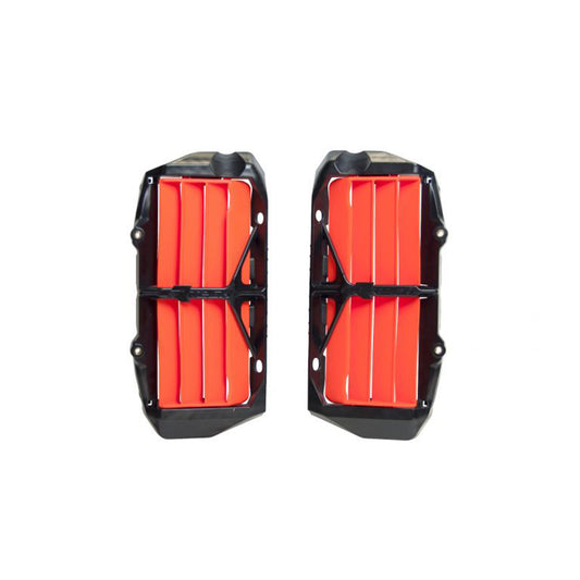 Racetech Reinforced Rad Louvers (2pc) SX125-150-250 19-24 Orange
