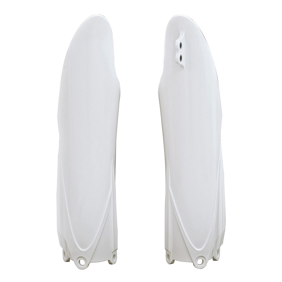 Racetech Fork Guards YZ125/250 15-24/YZF250 10-23 White