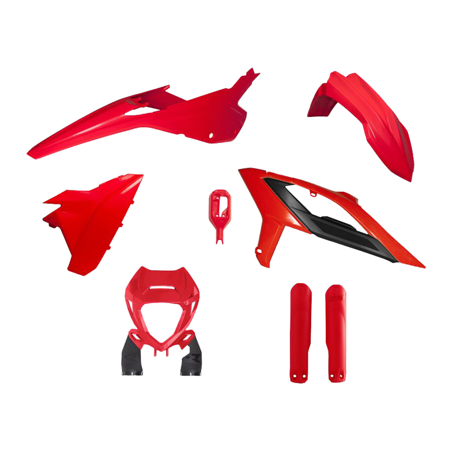 Racetech Plastic Kit RR125-480 23-24 (6 pcs) Red