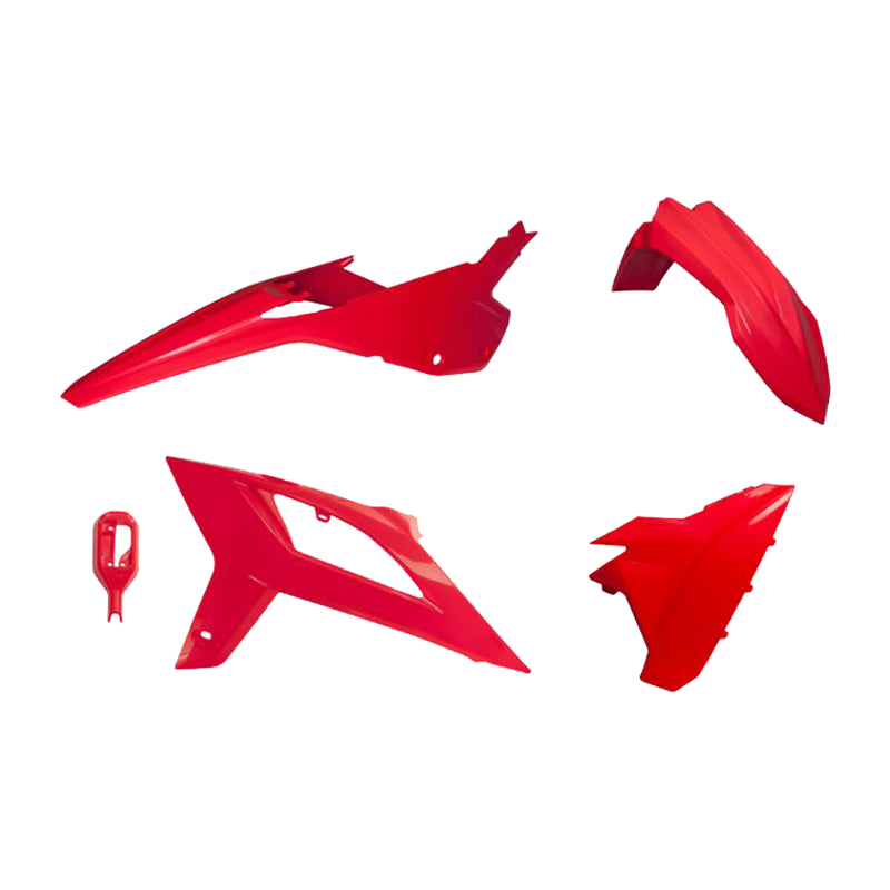 Racetech Plastic Kit RR125-480 20-22 (5 pcs) Red