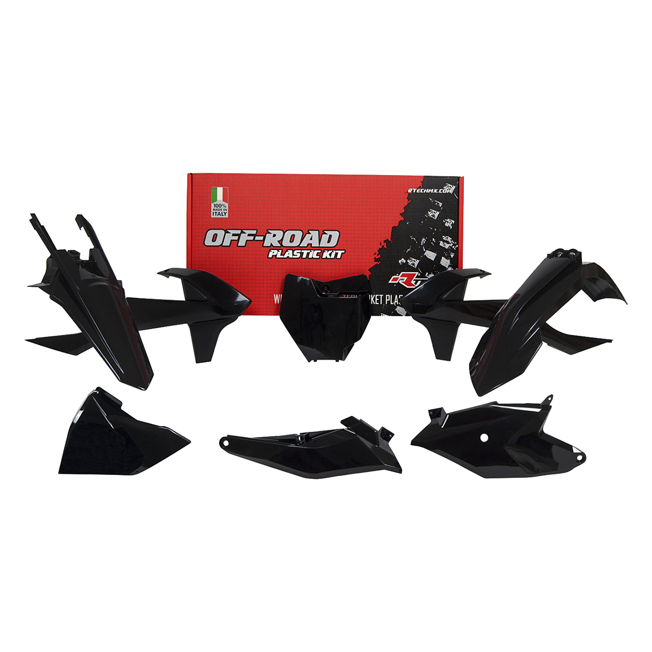 Racetech Plastic Kit SX85 18-24 (6 pcs) Black