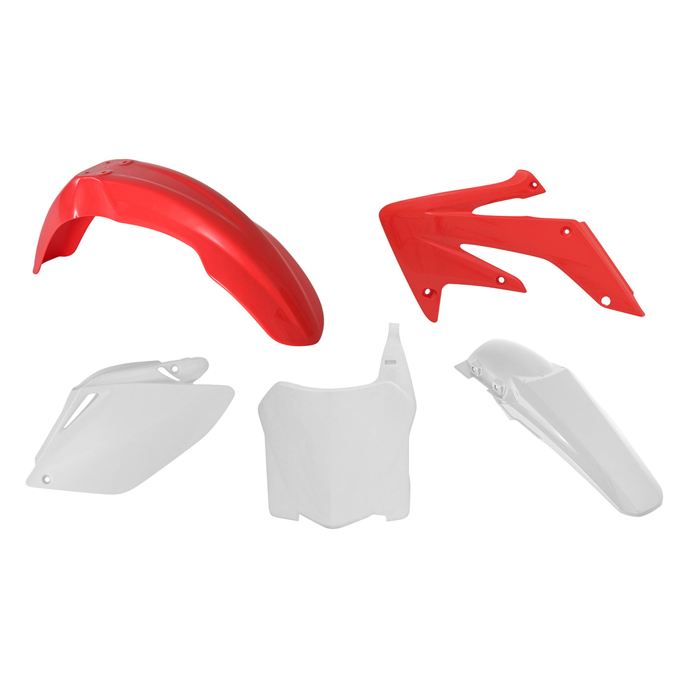 Racetech Plastic Kit CRF250 08-09 (5 pcs) OEM