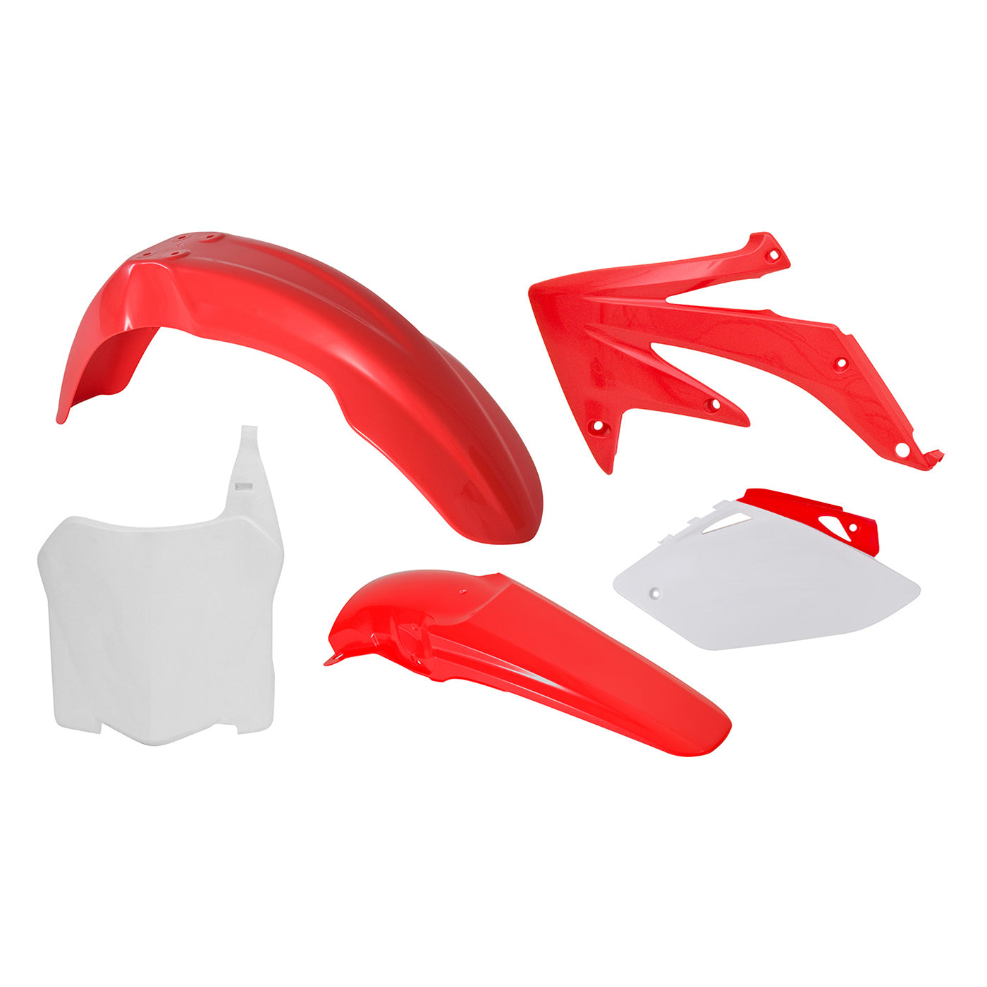 Racetech Plastic Kit CRF450 08 (5 pcs) OEM