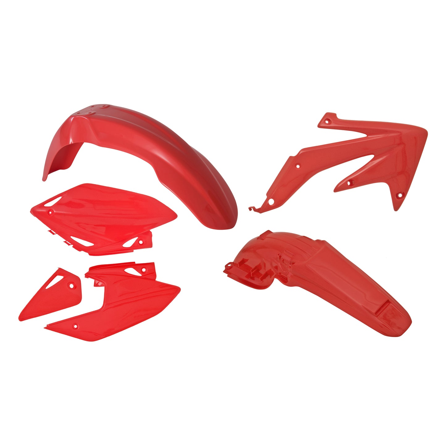 Racetech Plastic Kit CRFX450 05-07 (4 pcs) Red