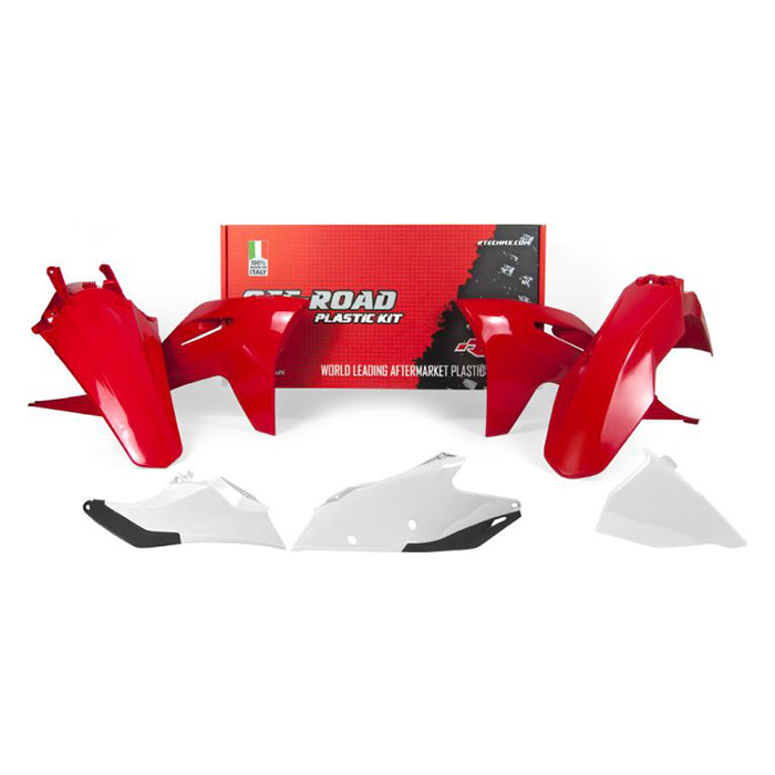 Racetech Plastic Kit EC/ECF 250-350 21-23 (5 pcs) OEM / GasGas Red / White