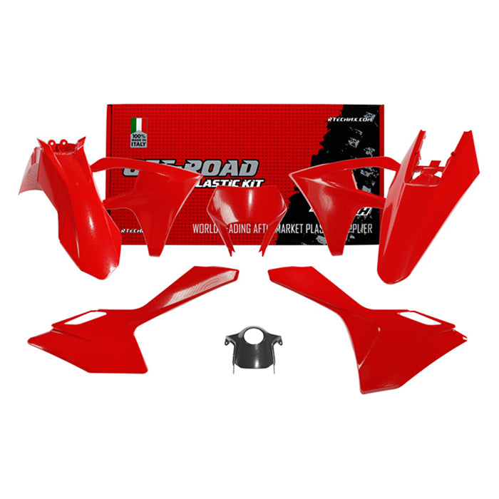 Racetech Plastic Kit EC/ECF/EX/EXF 250-500 24-26 (6 pcs) Red