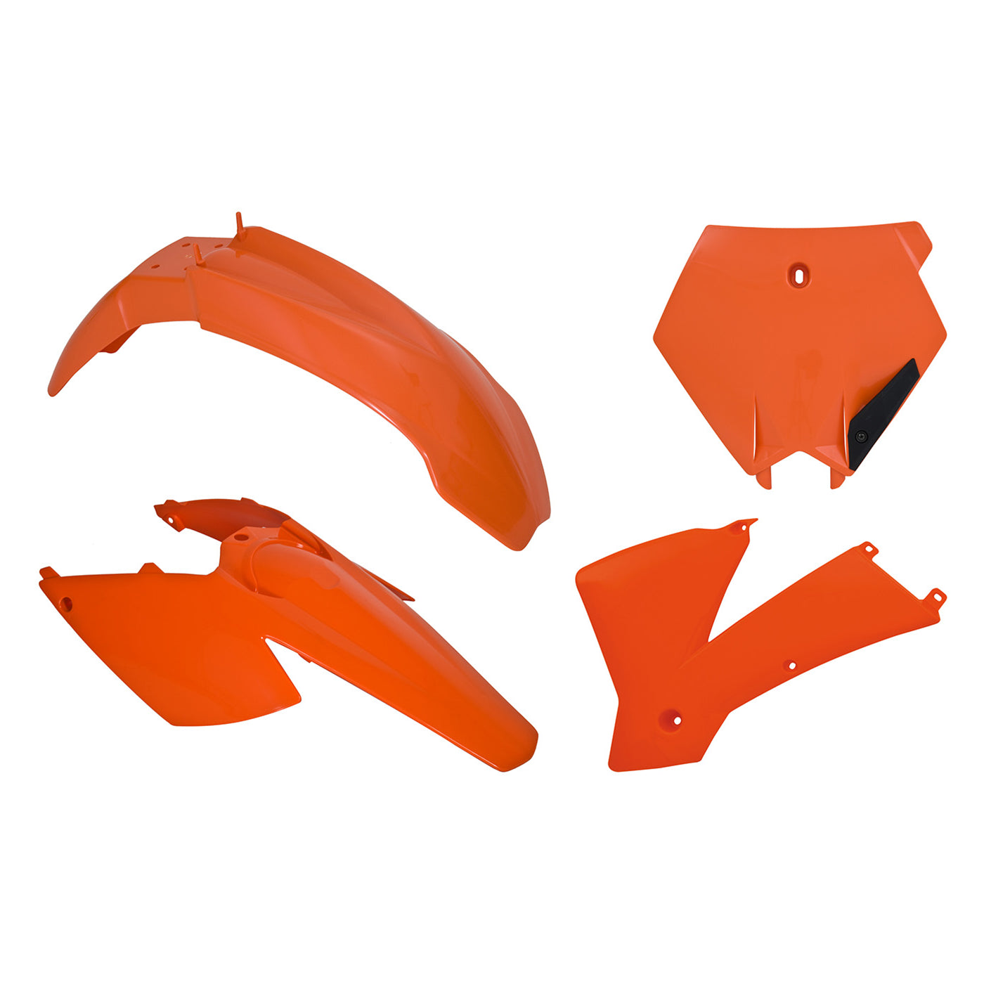 Racetech Plastic Kit SX-SXF250-450 03/SX/SXF 04 (5 pcs) Orange