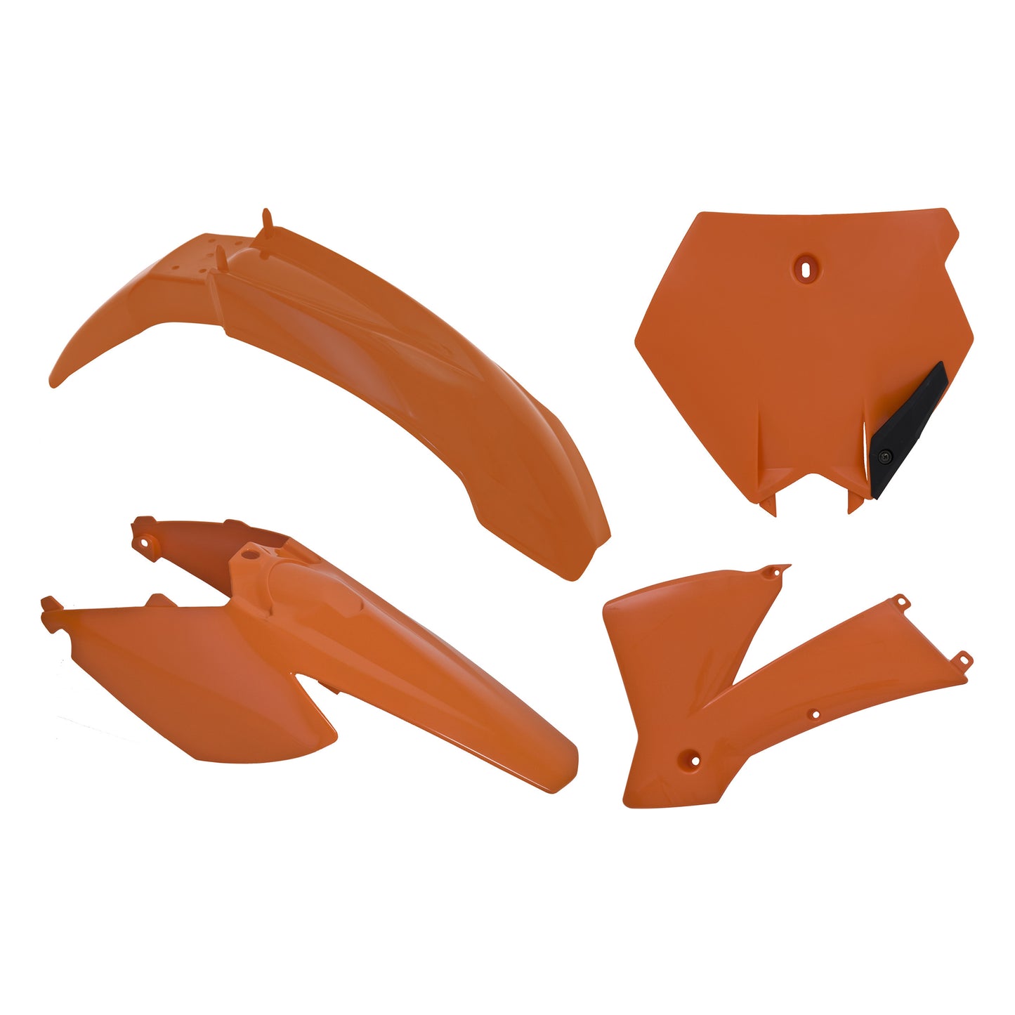Racetech Plastic Kit SX85 06-12 (4 pcs) Orange