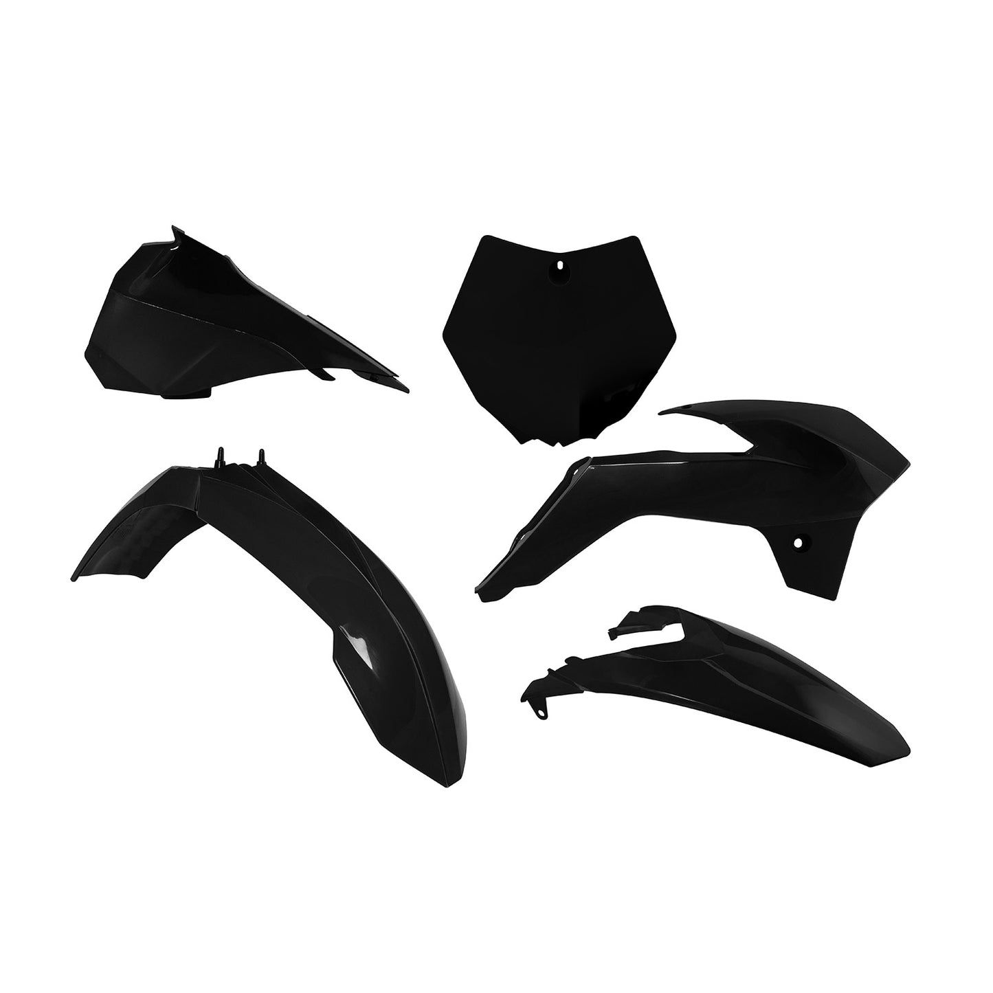 Racetech Plastic Kit SX85 13-17 (5 pcs) Black