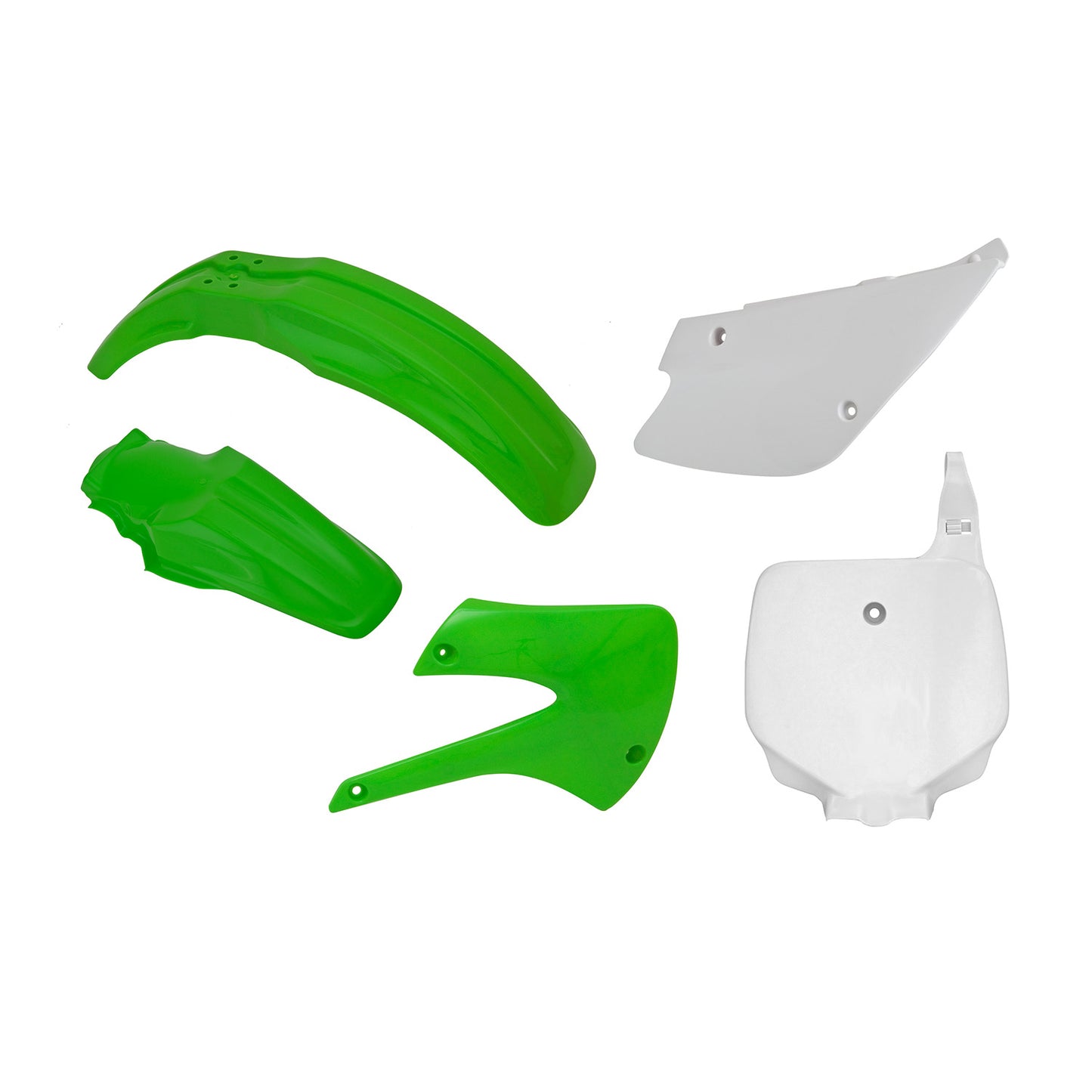 Racetech Plastic Kit KX85-100 98-13 (5 pcs) OEM 98-09 & 12-13