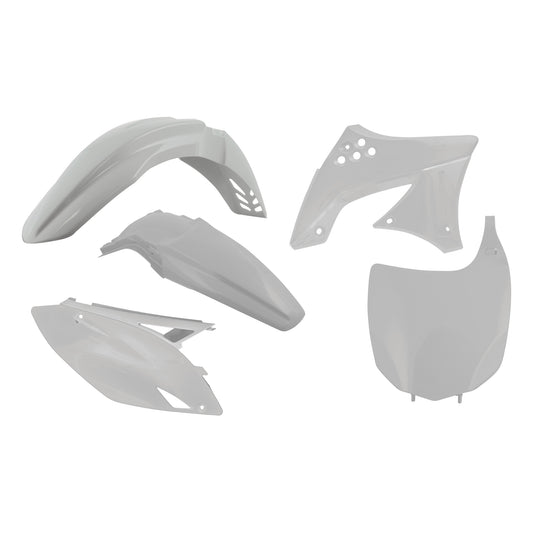 Racetech Plastic Kit KXF450 09-11 (5 pcs) White