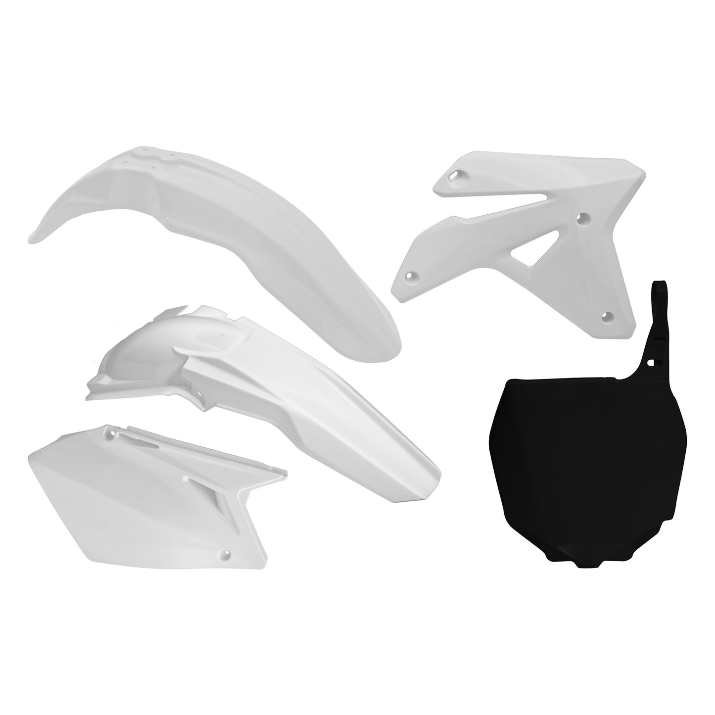 Racetech Plastic Kit RMZ450 07 (5 pcs) White