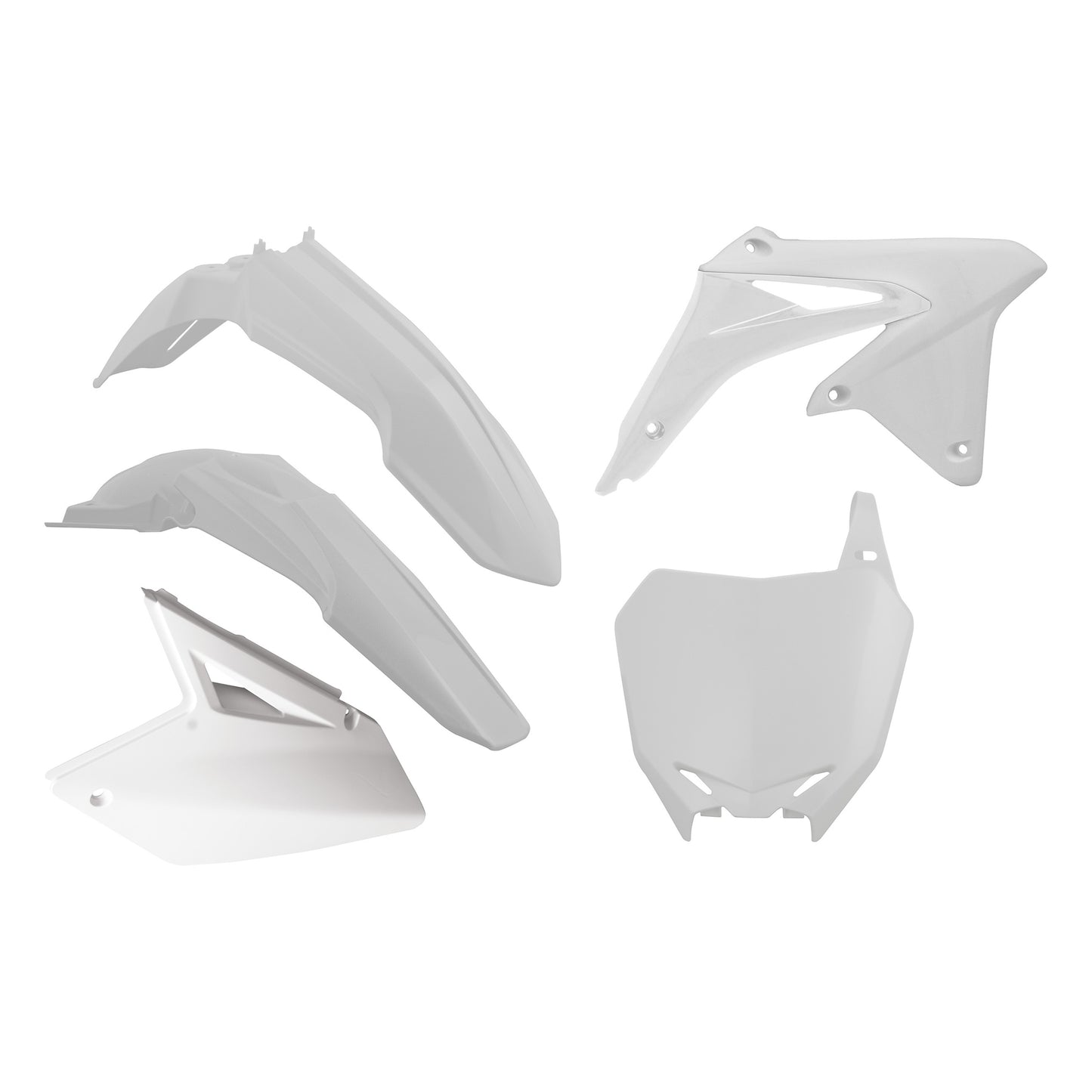 Racetech Plastic Kit RMZ450 08-17 (5 pcs) White