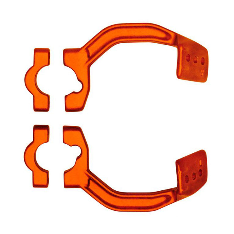 Racetech Handguards Mount Kit (Alu)w/Clamps Orange
