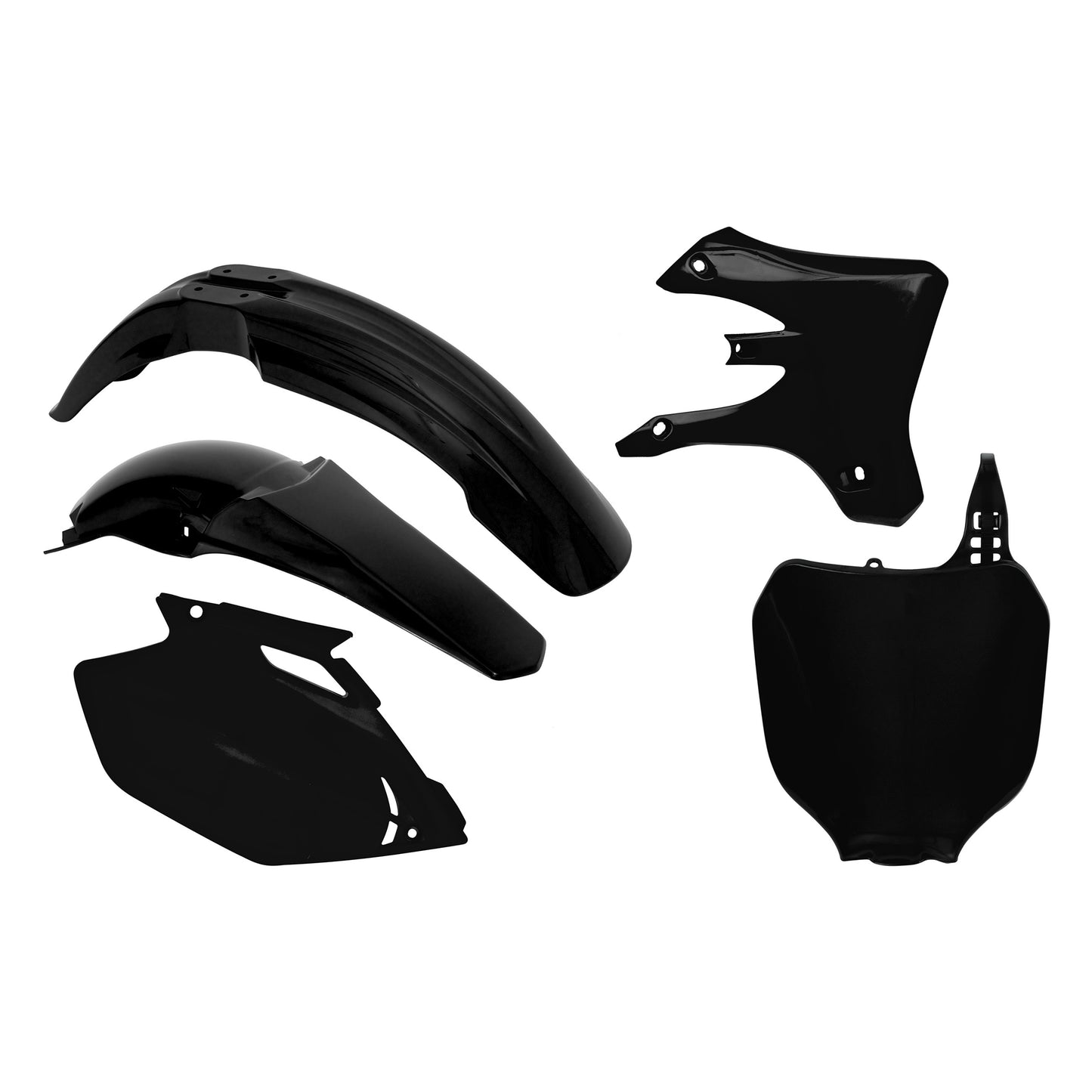Racetech Plastic Kit YZF250/450 03-05 (5 pcs) Black