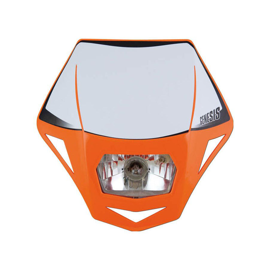 Racetech Genesis Headlight Orange