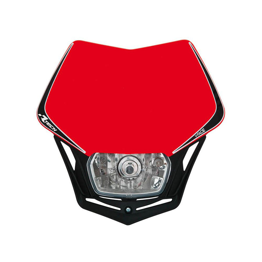 Racetech V-Face Headlight Honda Red / Black