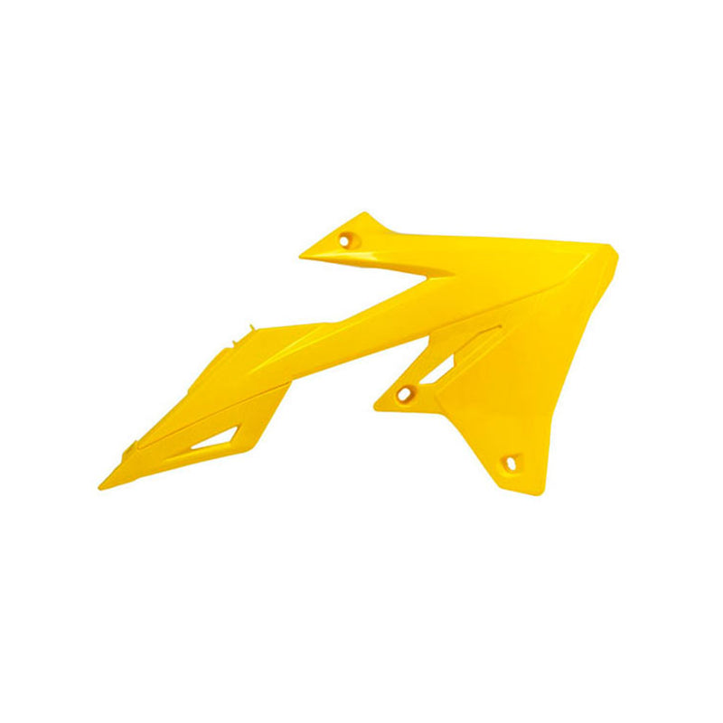 Racetech Radiator Guards RMZ250 19-24/RMZ450 18-24 Suzuki Yellow