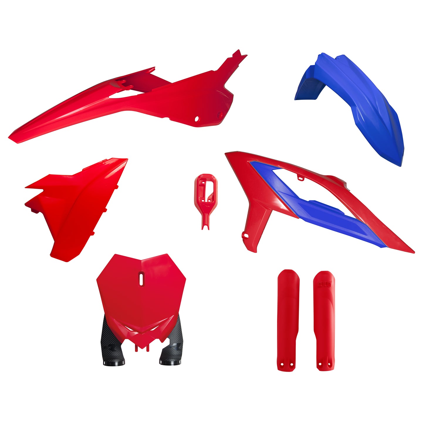 Racetech Plastic Kit RX300 23-24 (6 pcs) Beta Red / Beta Blue