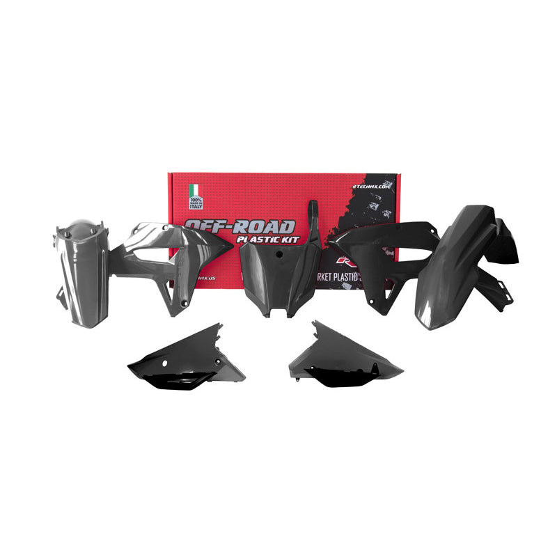 Racetech Plastic Kit CRFRX250/450 21-23 (6 pcs) Black