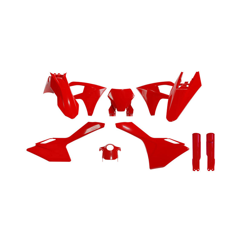 Racetech Plastic Kit MC125/250/EXF250/350/450 24-26 (7 pcs) GasGas Red