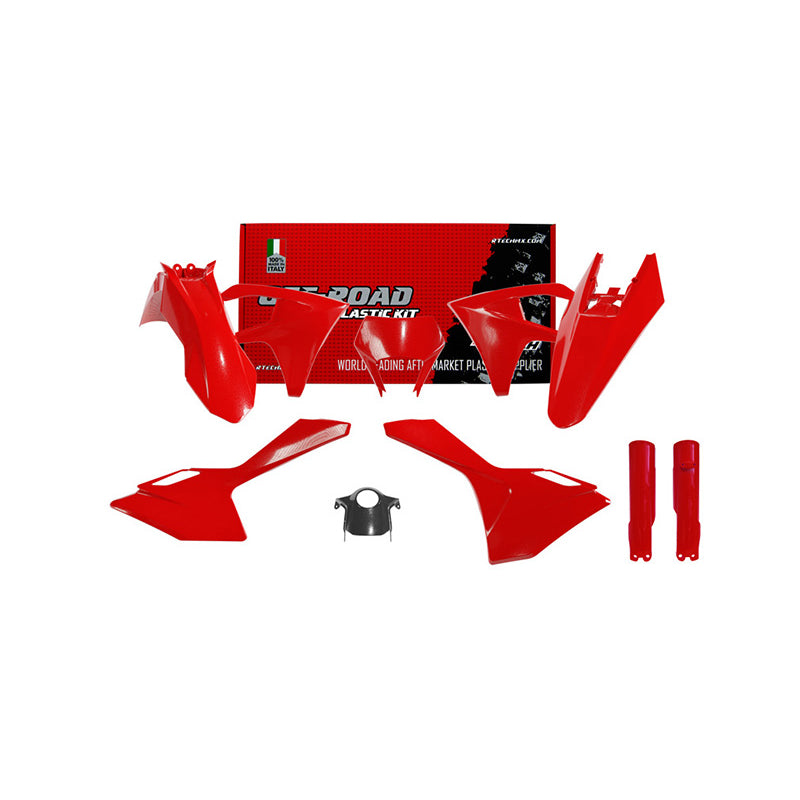 Racetech Plastic Kit EC250/300/ECF250/350/450 24-26 (7 pcs) GasGas Red / Black