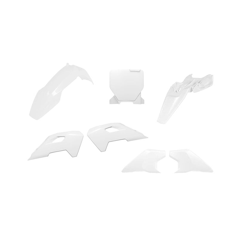 Racetech Plastic Kit TC50 24-25 (6 pcs) White