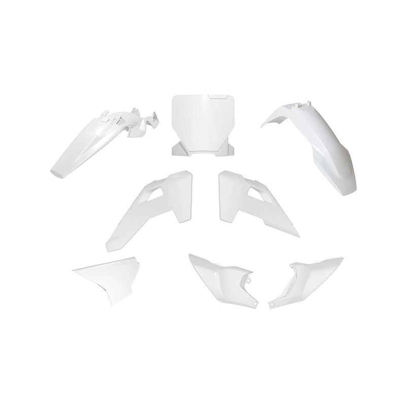 Racetech Plastic Kit TC85 25 (6 pcs) White