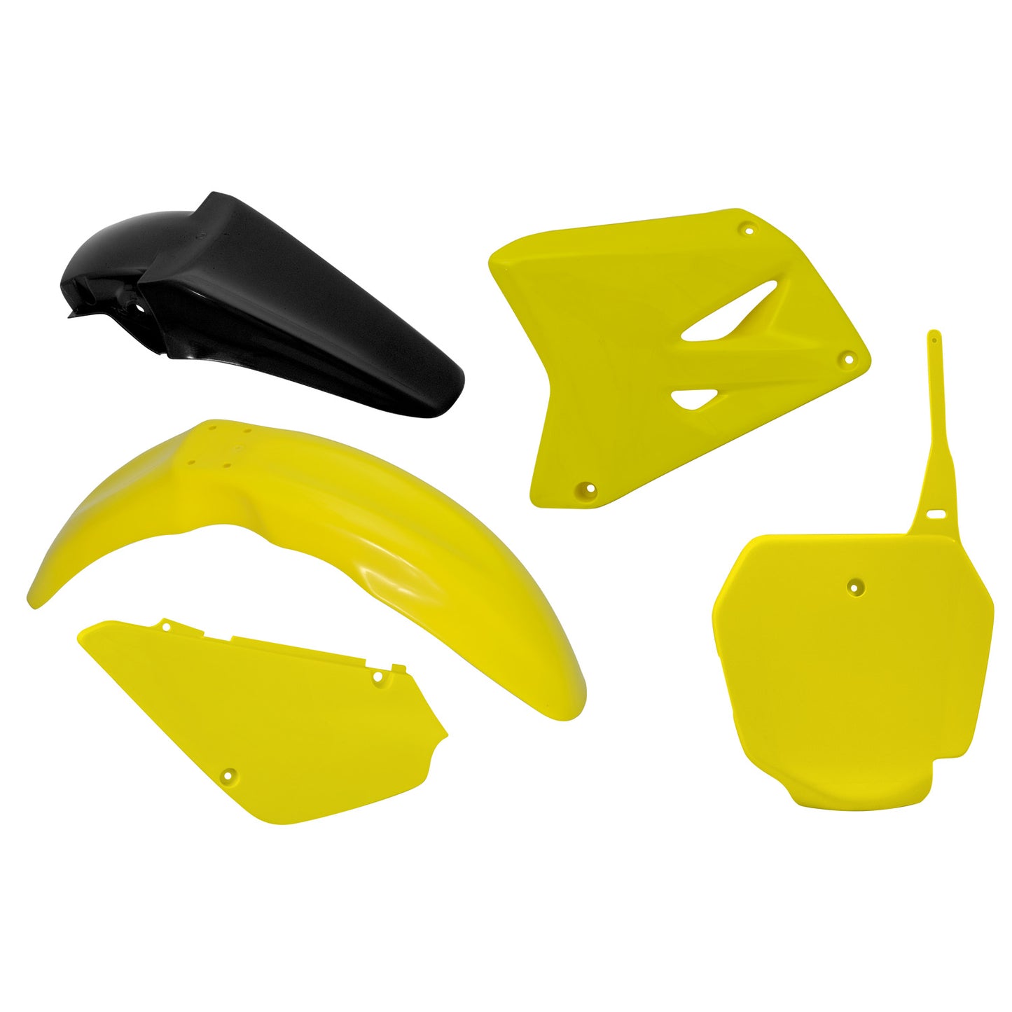 Racetech Plastic Kit RM85 00-24 (5 pcs) OEM / Yellow /Black