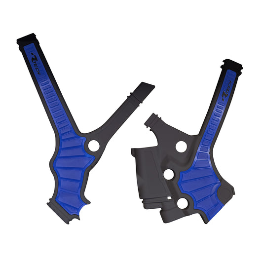Racetech Frame Guard YZ85 22-24 Black / Yamaha Blue