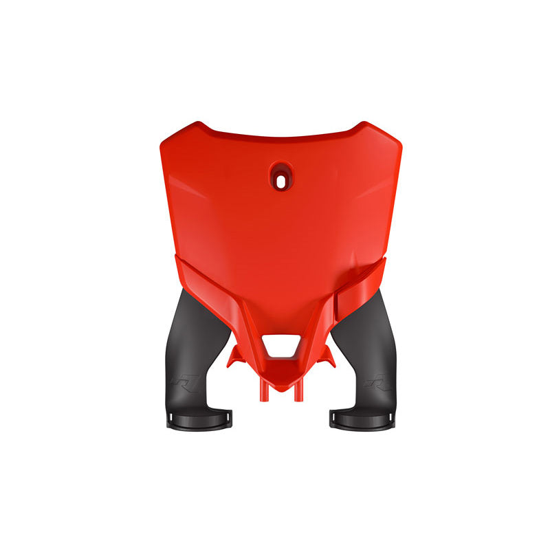 Racetech Front Number Plate RX300/450 25 Beta Red