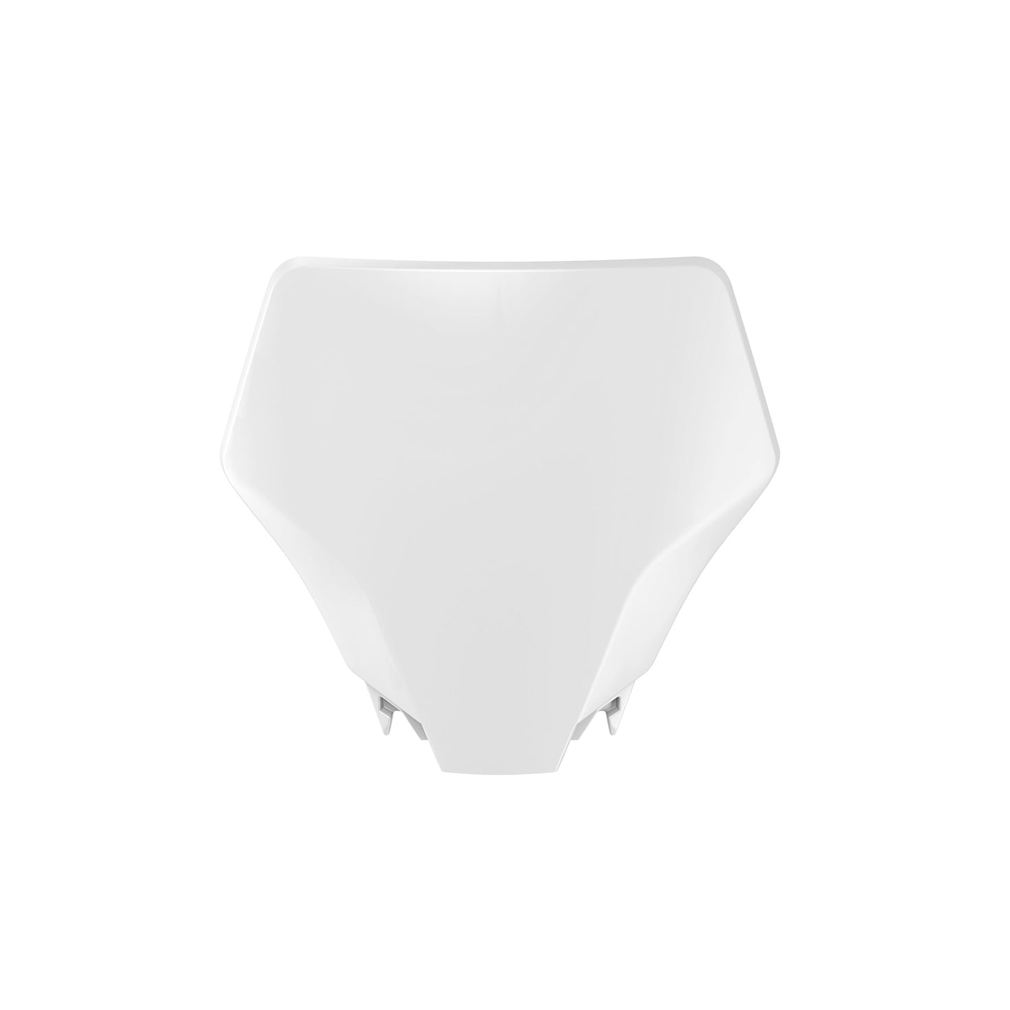 Racetech Front Number Plate MC65 24-26 White