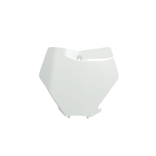 Racetech Front Number Plate SX125/150/250/SXF250/350 19-22 White