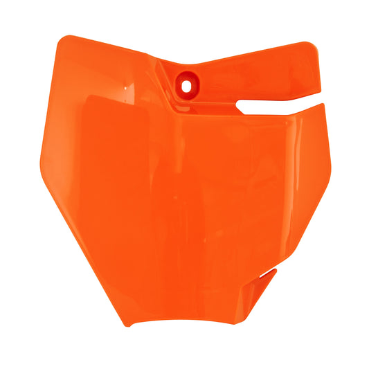 Racetech Front Number Plate SX50 16-24 KTM Orange