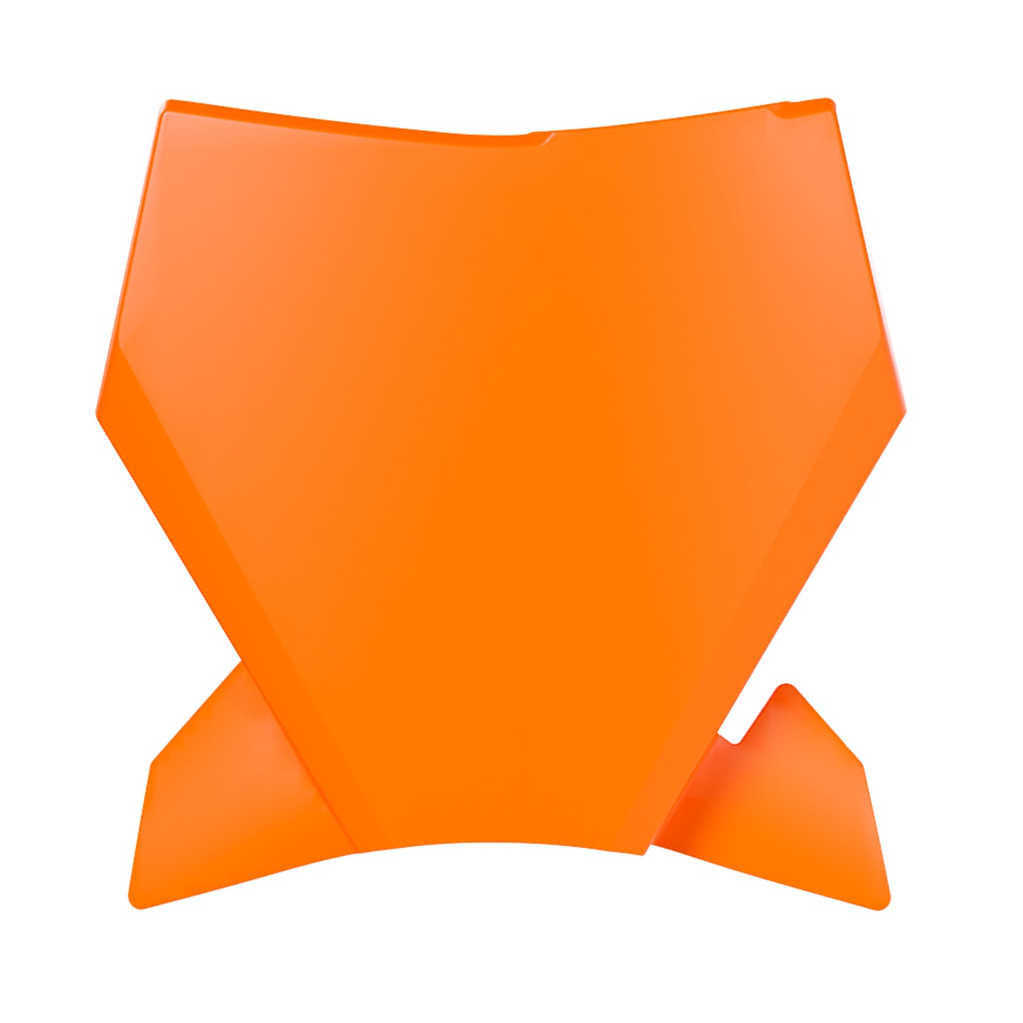 Racetech Front Number Plate SX50 24-25 KTM Orange