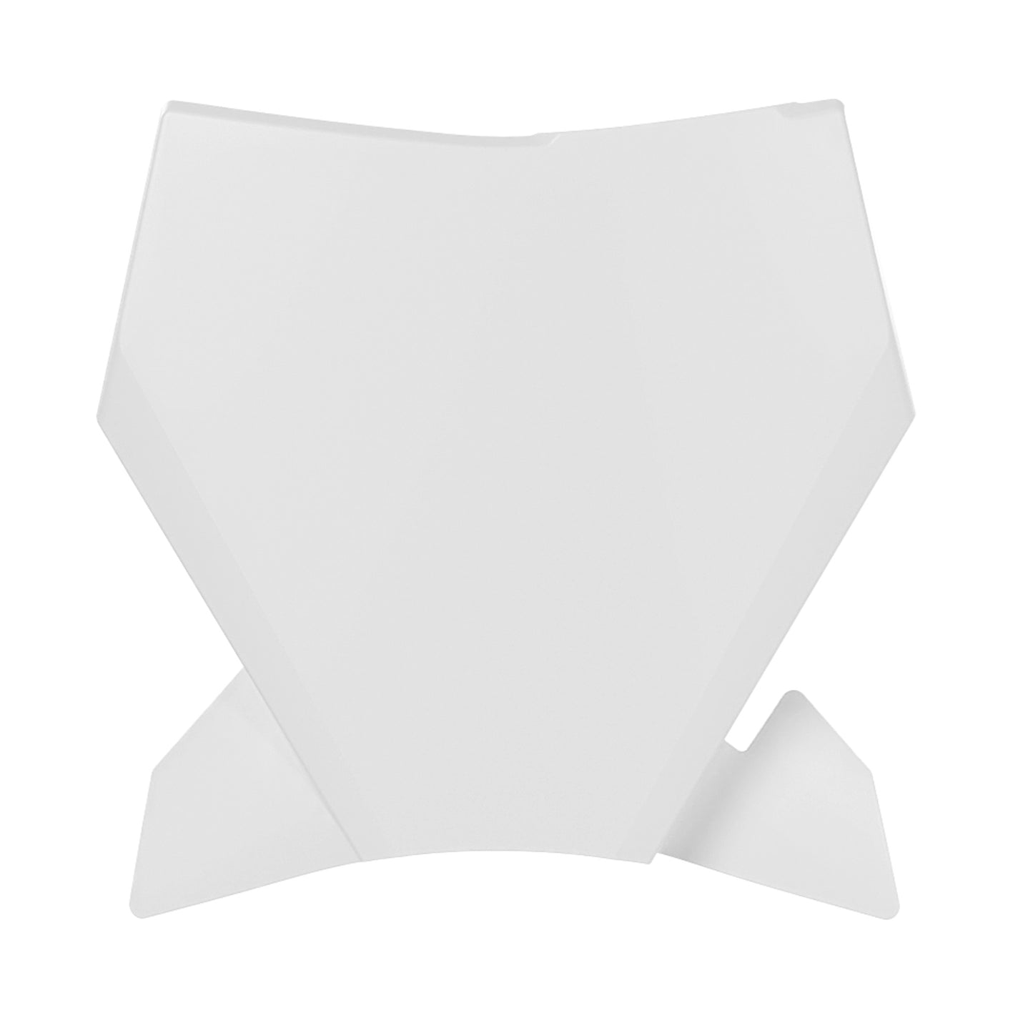 Racetech Front Number Plate SX50 24-25 White