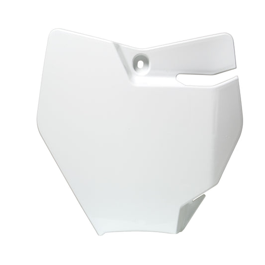 Racetech Front Number Plate SX65 16-23 White