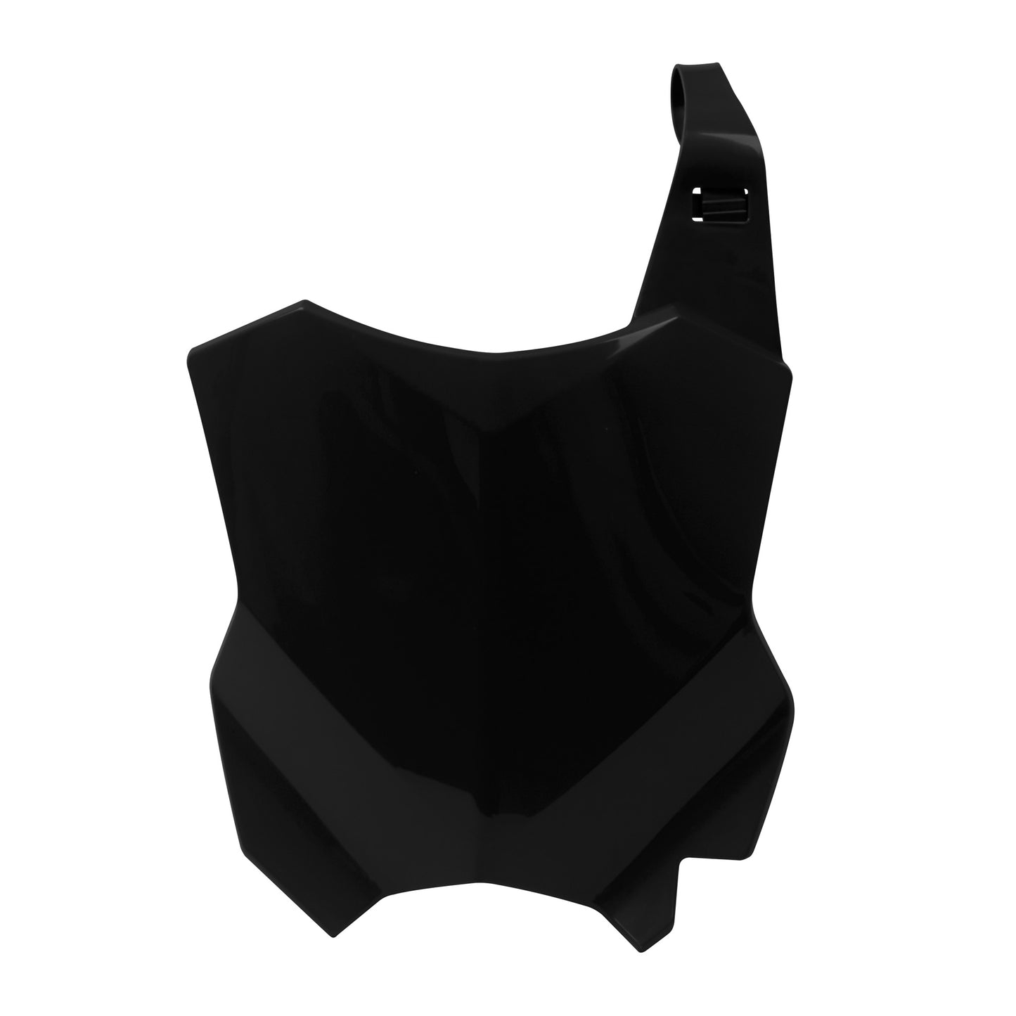 Racetech Front Number Plate KX250 17-26/KX450 16-26 Black