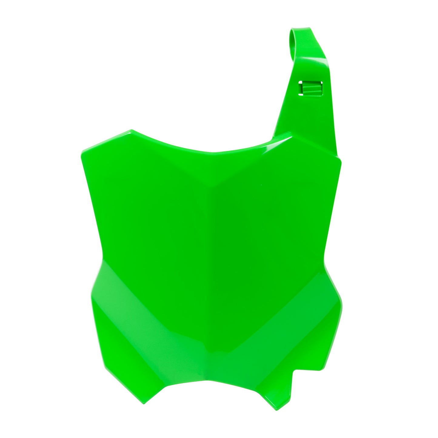 Racetech Front Number Plate KX250 17-26/KX450 16-26 Kawasaki Green