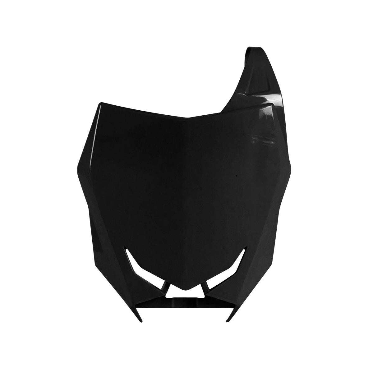 Racetech Front Number Plate RMZ250 19-24/RMZ450 18-24 Black