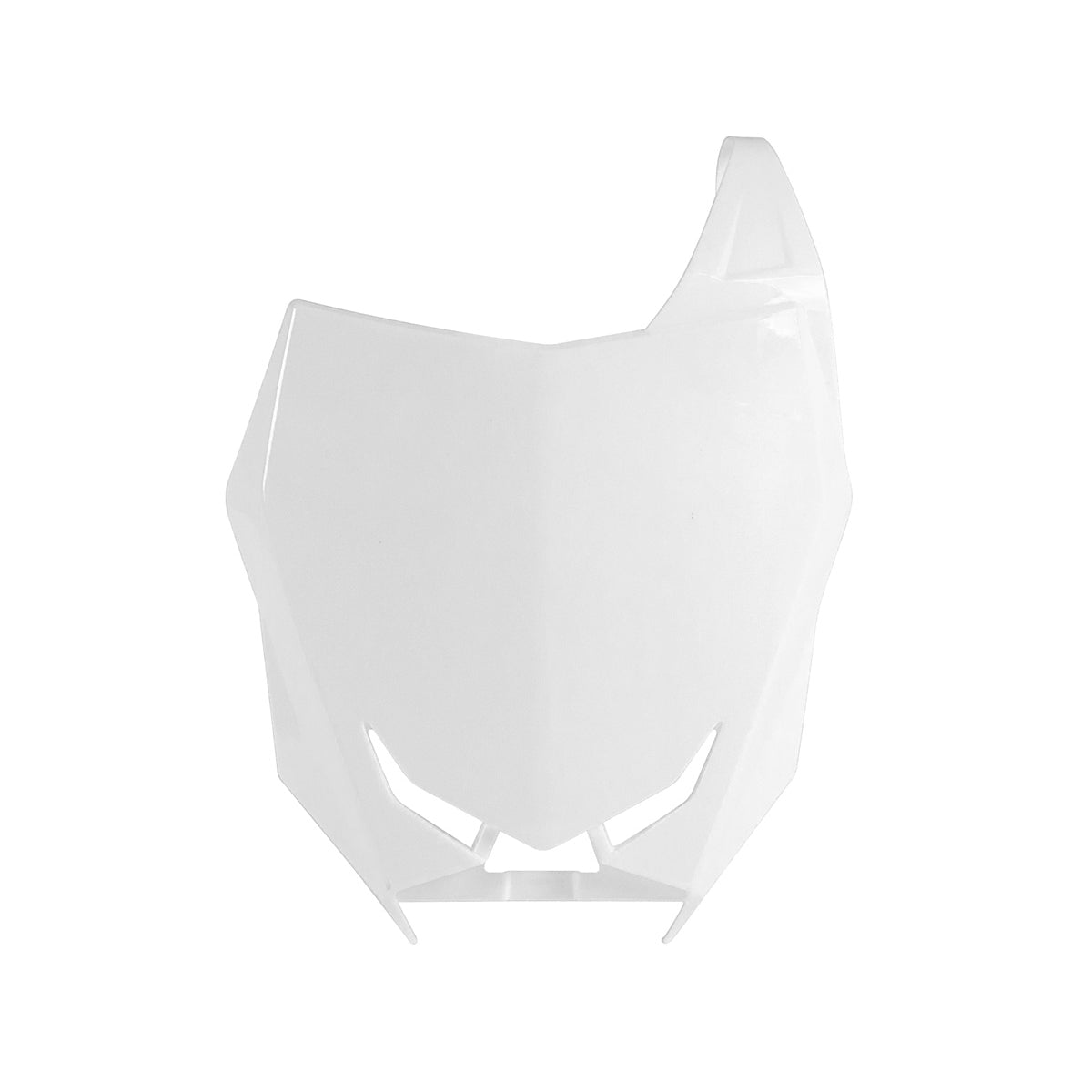 Racetech Front Number Plate RMZ250 19-24/RMZ450 18-24 White