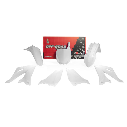 Racetech Plastic Kit YZ125/250 22-24 (5 pcs) White