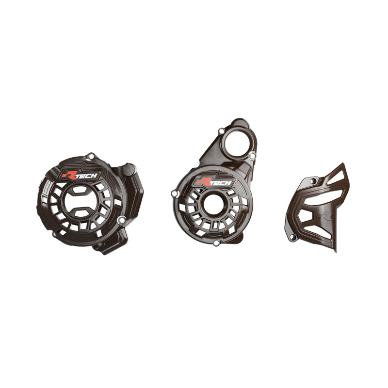 Racetech Side Engine Protectors Kove 800 XPro/Rally 24-26 Black