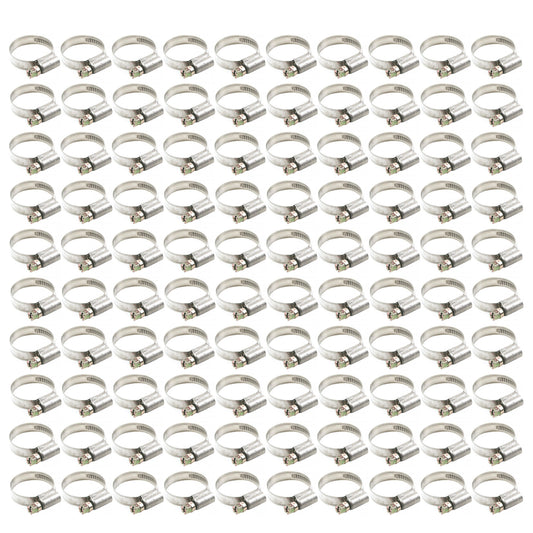 JUBILEE PIPE CLIP 20 - 32mm KALE CLAMP 304 STAINLESS STEEL (PACK OF 100)