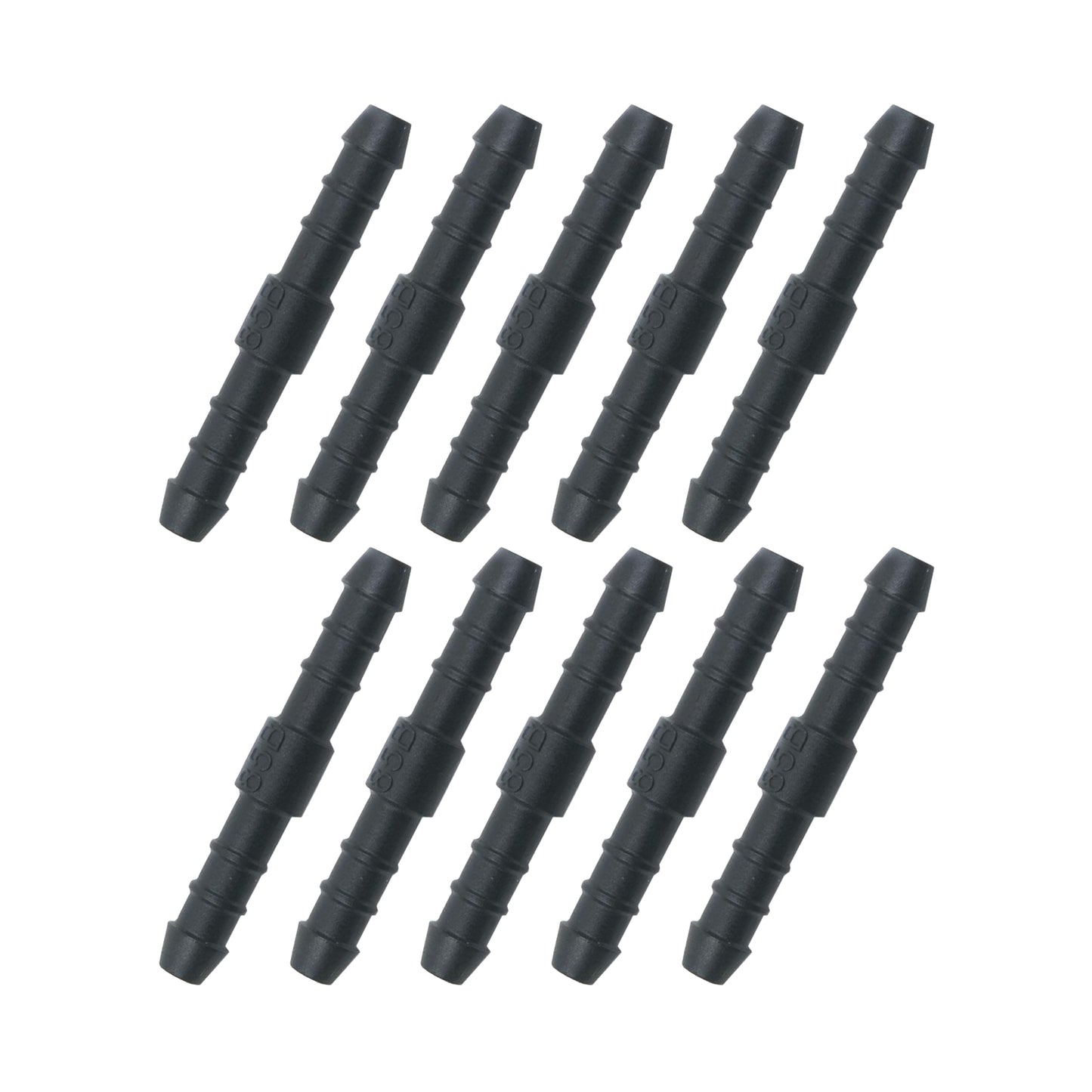 STRAIGHT CONNECTER 1/4, 6mm,  £0.60 EACH PACK/10