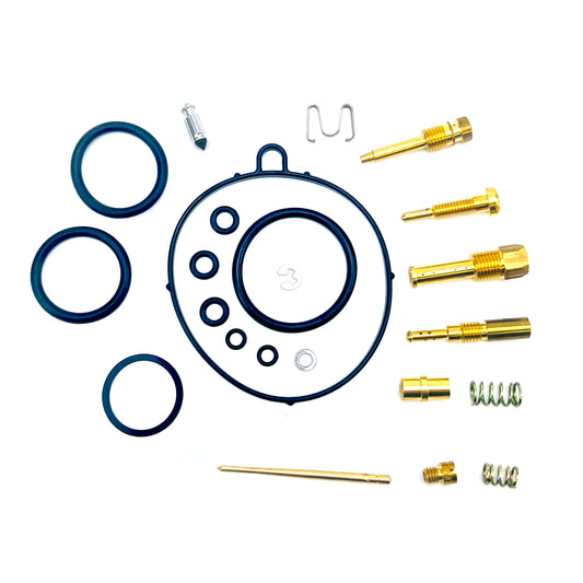 CARBURETOR REBUILD KIT TRX 90, BRONCO AU-07455 HONDA ATV