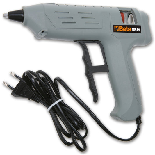 Hot Glue Gun with 12 Thermofusible Glue Sticks 11mm - 12mm - Beta Tools 1851VK