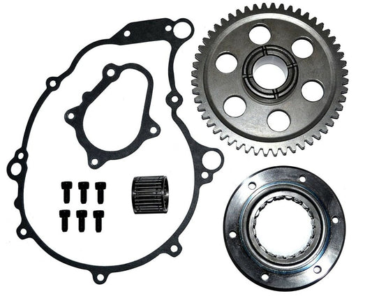 STARTER CLUTCH BEARING GEAR KIT YAMAHA 01-03 RAPTOR YFM 660 F 5LP-15515-00-00 5LP-15590-00-00