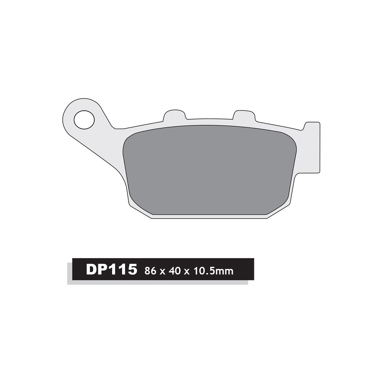 DP Brake Pads Standard DP115